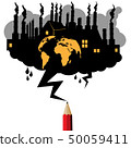 Pollution industrial concept 50059411