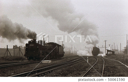 1954 D51 and D52 steam locomotive Hakodate Honsen Onuma Hokkaido 1954 D51 and D52 steam locomotive Hakodate Honsen Onuma Hokkaido 50061590