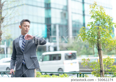 Businessman outdoors 50062274