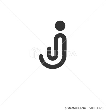 Letter J Logo design concept vector template 50064473