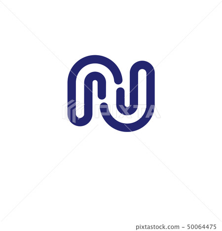 Letter RJ , N letter Logo design concept vector Letter RJ , N letter Logo design concept vector 50064475