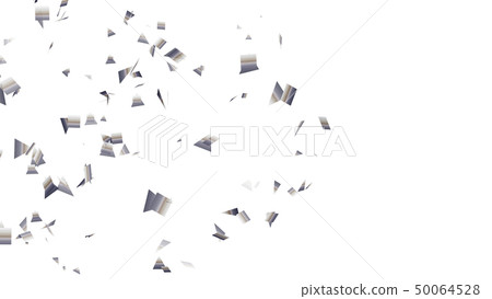 CG粒子三角形和方形五彩紙屑 CG粒子三角形和方形五彩紙屑 50064528