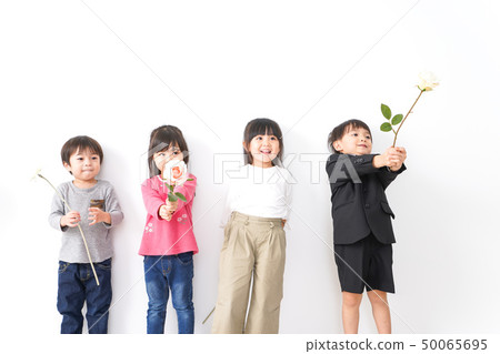 Children playing at home Children playing at home 50065695