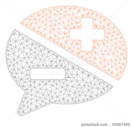 Arguments Polygonal Frame Vector Mesh Illustration Arguments Polygonal Frame Vector Mesh Illustration 50067499