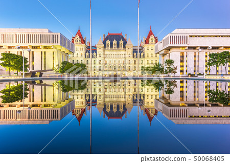 Albany, New York, USA at the New York State 50068405