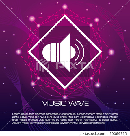 Music wave infographic 50069713