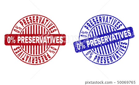 Grunge 0 Percents PRESERVATIVES Textured Round Watermarks Grunge 0 Percents PRESERVATIVES Textured Round Watermarks 50069765