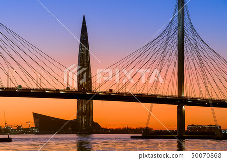 Highest tower of Saint-Petersburg 50070868