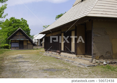 老房子在柳川森林里希望 50072438