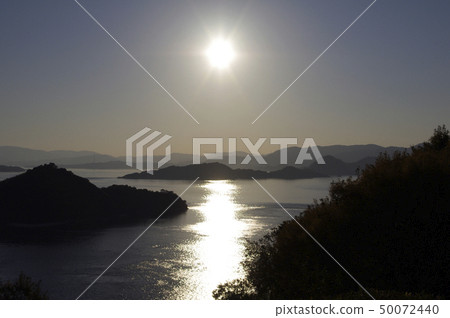 Island of the Seto Inland Sea seen from Okunoshima Island of the Seto Inland Sea seen from Okunoshima 50072440