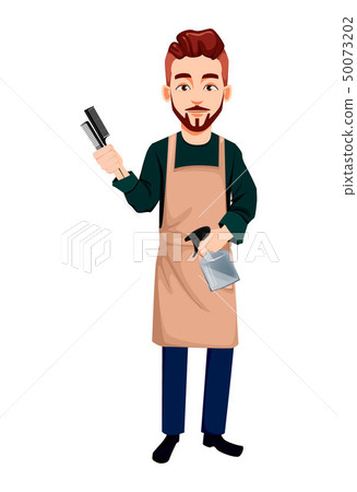 Barber man in hipster style Barber man in hipster style 50073202