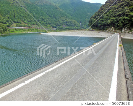 Shimanto River and Iwama Subtraction Bridge 50073638