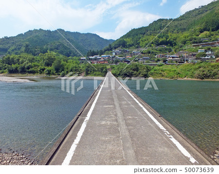 Shimanto River and Iwama Subtraction Bridge 50073639