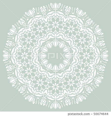 Damask Vector Pattern. Orient Ornament 50074644