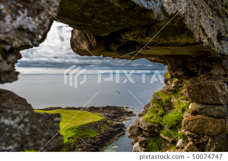 Stone Windown Duntulm Castle Isle Of Skye Scotland Stone Windown Duntulm Castle Isle Of Skye Scotland 50074747