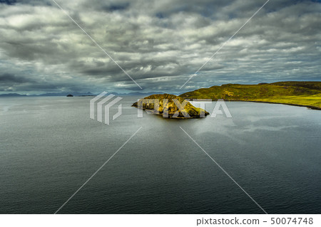 Coastal Landscape On Isle Of Skye In Scotland Coastal Landscape On Isle Of Skye In Scotland 50074748