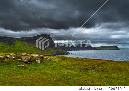 Cliffs At Neist Point On Isle Of Skye In Scotland Cliffs At Neist Point On Isle Of Skye In Scotland 50075041