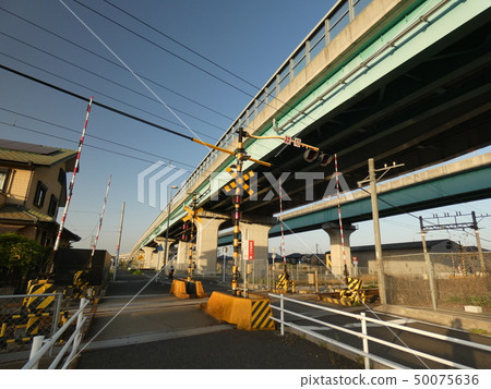 National Route 1 Bypass Sanki Railway Sanki Line Crossing Mie Prefecture Yokkaichi City Oya Chi National Route 1 Bypass Sanki Railway Sanki Line Crossing Mie Prefecture Yokkaichi City Oya Chi 50075636