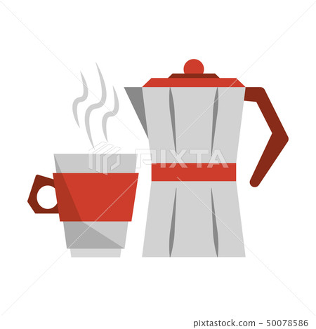 Coffee cup plastic with kettle Coffee cup plastic with kettle 50078586