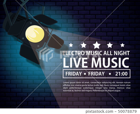 Electro music festivas poster Electro music festivas poster 50078879