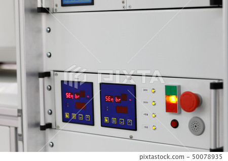 industrial rack mount equipment close up industrial rack mount equipment close up 50078935