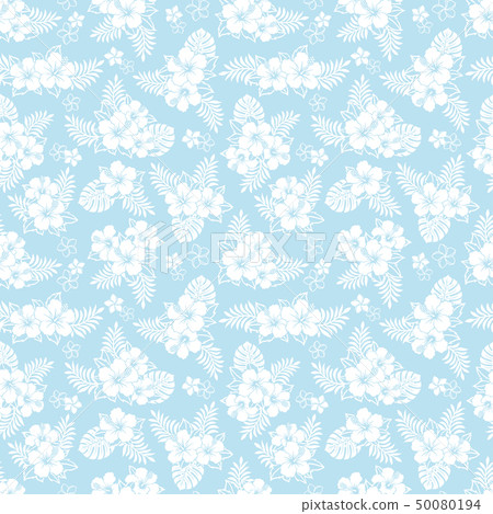 Hibiscus tropical advertising background 50080194