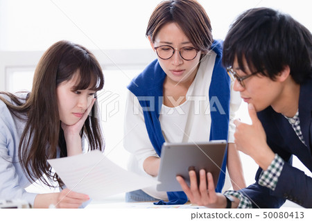 Standing meeting Huddle meeting 50080413
