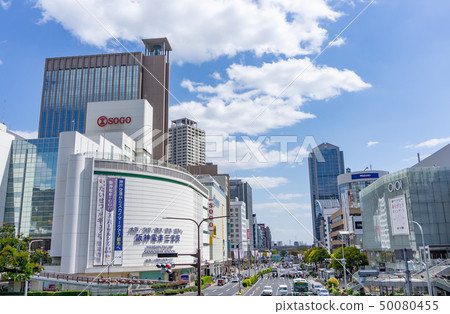 Scenery in front of the station Sannomiya Station Scenery in front of the station Sannomiya Station 50080455