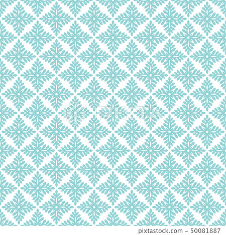 Hawaiian Quilt Advertising Background Blue 50081887