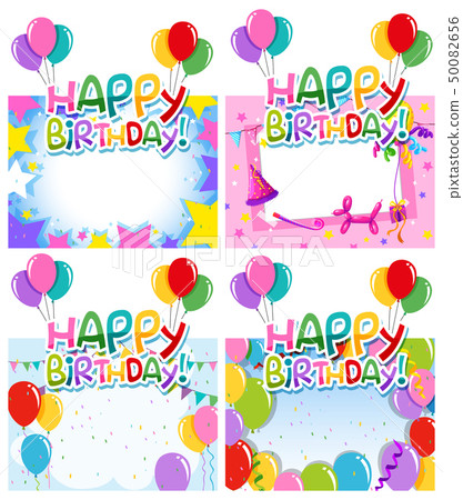 Set of birthday frame Set of birthday frame 50082656