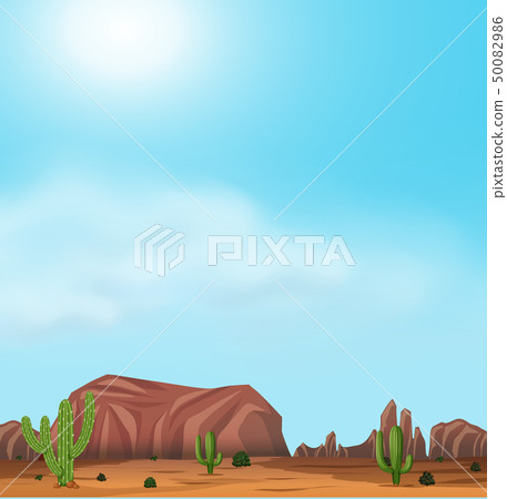 Uluru and Desert On Sunny Day Uluru and Desert On Sunny Day 50082986