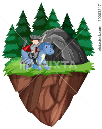 A prince riding dragon A prince riding dragon 50083247