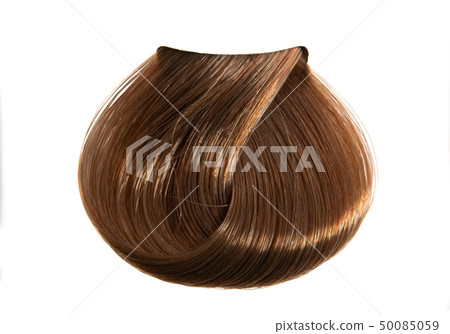 colored lock of hair isolated colored lock of hair isolated 50085059