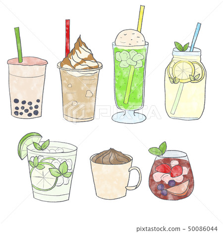 可愛的飲料 50086044