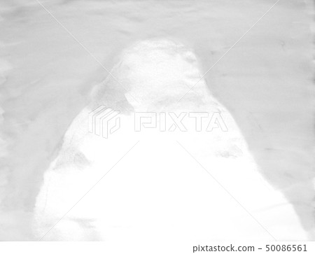 Irudo cloud (hand-drawn illustration of ink) 50086561