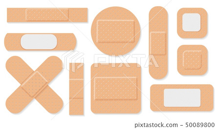 Medical plasters set 50089800