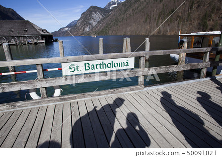 Famous lake Koenigssee in Bavaria Famous lake Koenigssee in Bavaria 50091021
