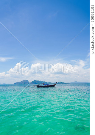 Travel to the sea and island by long tail boat Travel to the sea and island by long tail boat 50091192