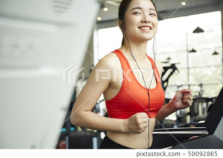 Female sports gym Female sports gym 50092865