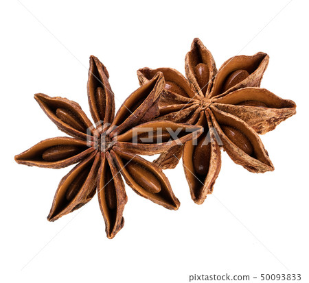 Anise isolated on white background Anise isolated on white background 50093833