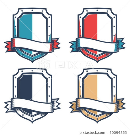 Heradic shield with ribbon Heradic shield with ribbon 50094863