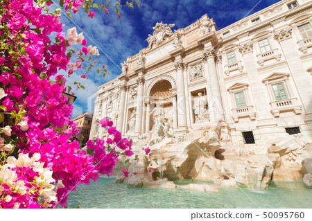 Fountain di Trevi in Rome, Italy Fountain di Trevi in Rome, Italy 50095760