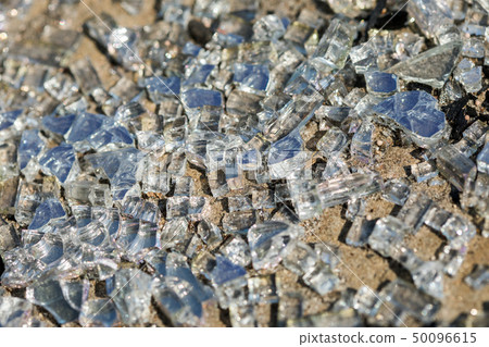 broken glass on the ground broken glass on the ground 50096615