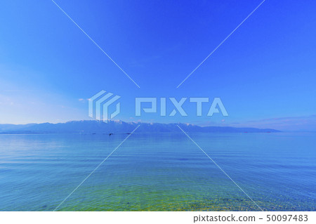 Shiga Prefecture Lake Biwa Lake East scenery 50097483