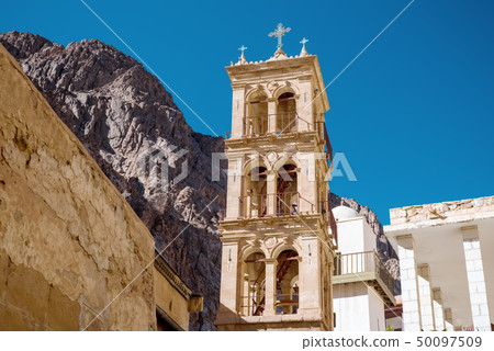 Church and monastery in Saint Catherine Egypt, Sinai 50097509