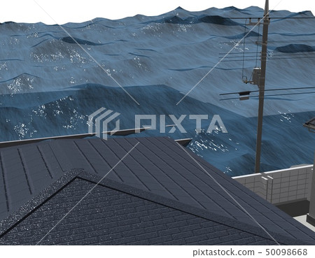 High wave typhoon high tide High wave typhoon high tide 50098668