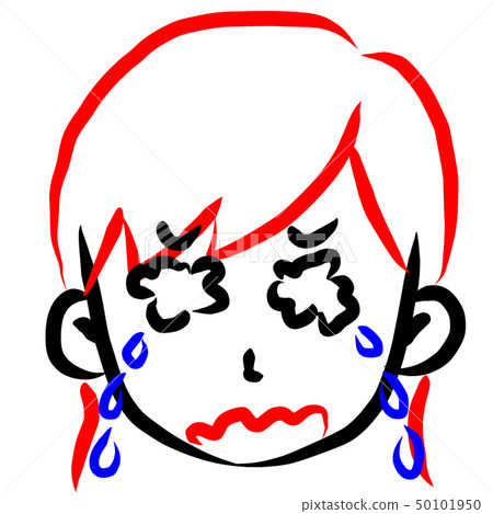 Face icon female brush face expression 50101950