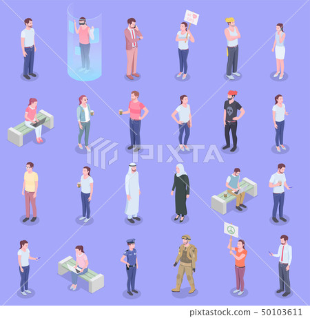 Society People Isometric Set 50103611