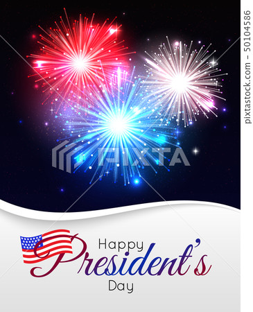 Happy President's day holiday design background Happy President's day holiday design background 50104586