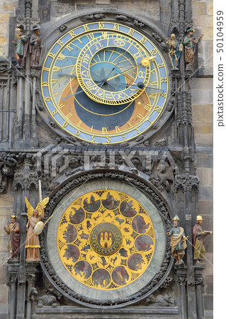Prague astronomical clock 50104959